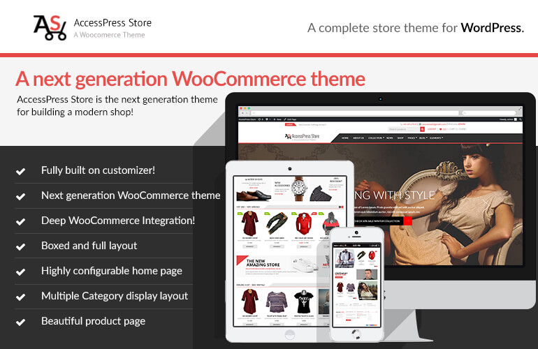 AccessPress Store - Best E-commerce and WooCommerce WordPress Themes and Templates