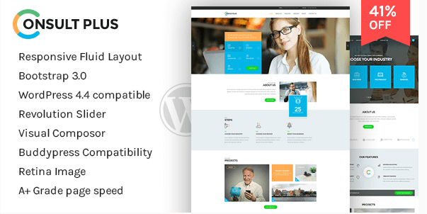Consultancy Corporate Business WordPress Theme by theemon