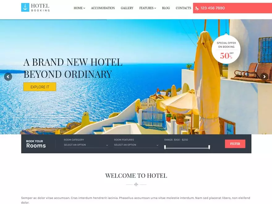 Hotel Booking - WordPress Hotel and Resort Themes - best hotel themes