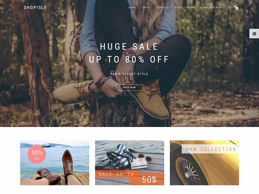 Shopisle - Best E-commerce and WooCommerce WordPress Themes and Templates