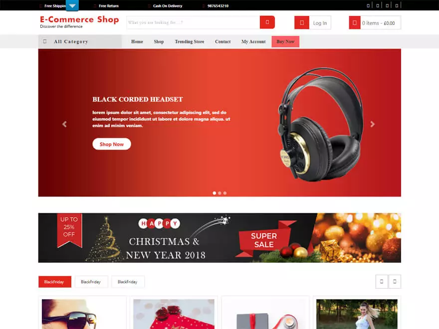 VW eCommerce Shop - Best E-commerce and WooCommerce WordPress Themes and Templates