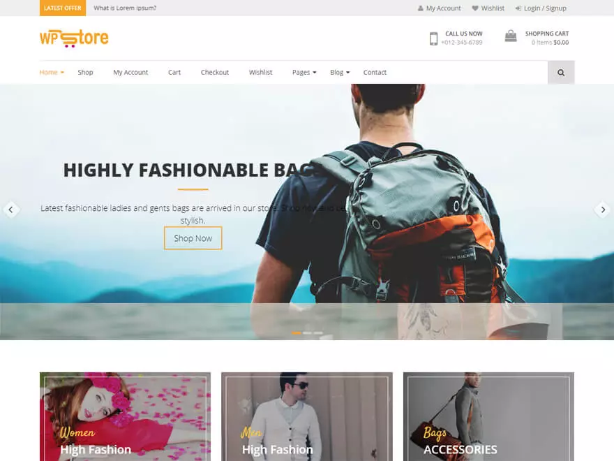 WP Store - Best E-commerce and WooCommerce WordPress Themes and Templates