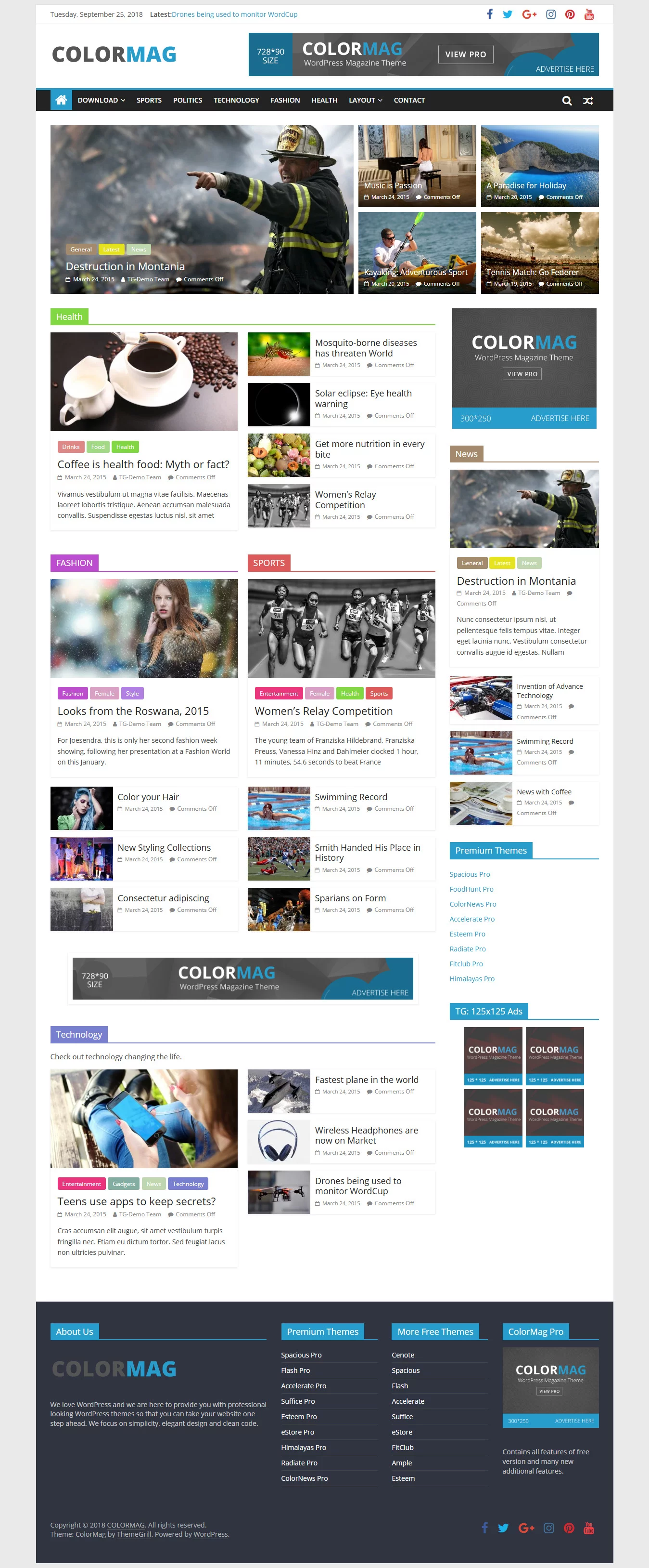 ColorMag - Best Premium Adsense Optimized WordPress Theme