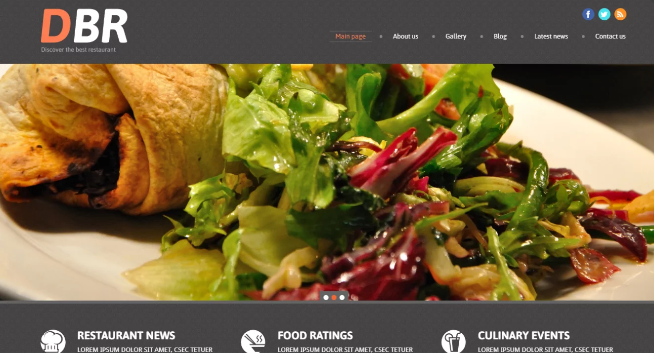 European Restaurant - Best Premium Restaurant/Food WordPress Theme