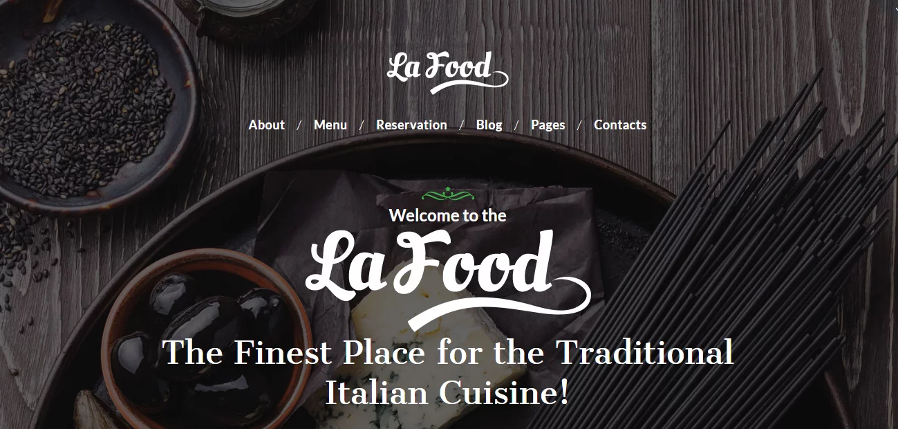 La Food - Best Premium Restaurant/Food WordPress Theme
