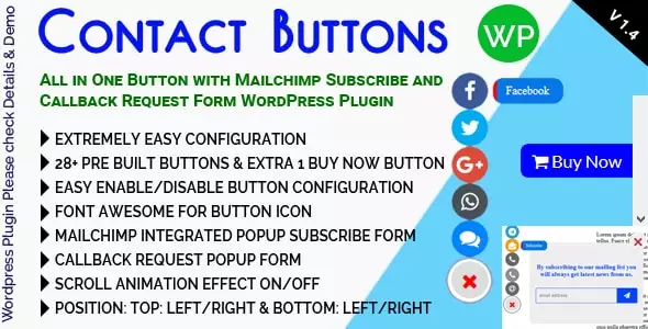 Best WordPress Plugin to Add Live Chat and Call Buttons – Contact Buttons