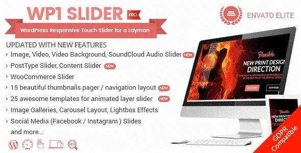 Best WordPress Slider Plugin: WP1 Slider Pro