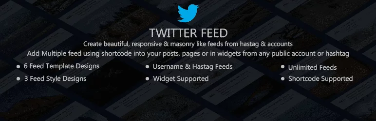 Best Free WordPress Twitter Feed Plugins: Arrow Twitter Feed