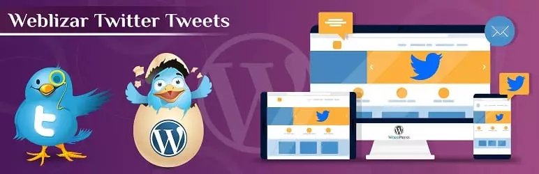 Best Free WordPress Twitter Feed Plugins: Weblizar Twitter Tweets