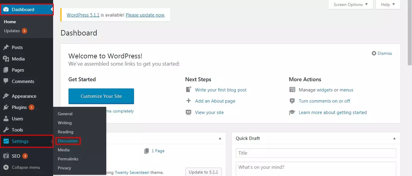 Enable Comments in WordPress Pages and Posts.