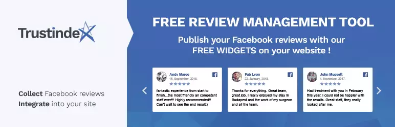 Facebook Reviews and Recommendations Widgets - wordpress to facebook plugin