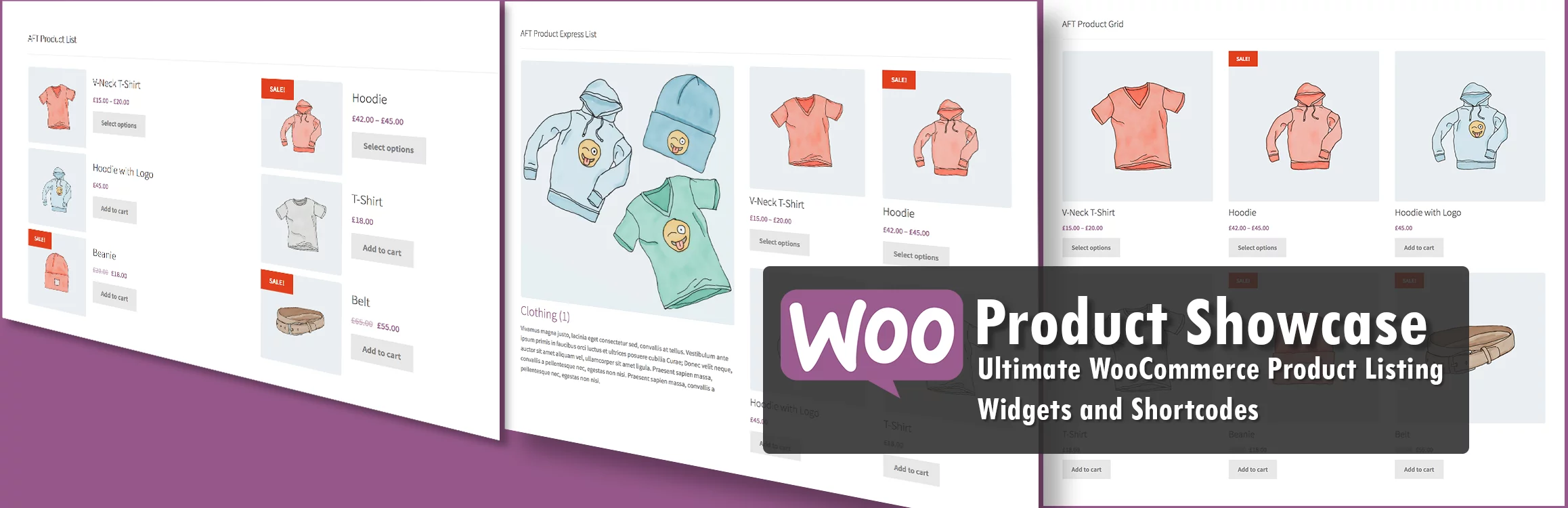 Woo Product Showcase - catalog plugin wordpress
