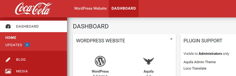 Aquila Admin Theme – Best Free WordPress Backend Customizer Plugin
