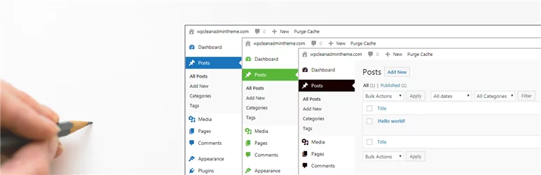 Clean WP Admin Theme – Best Free WordPress Backend Customizer Plugin