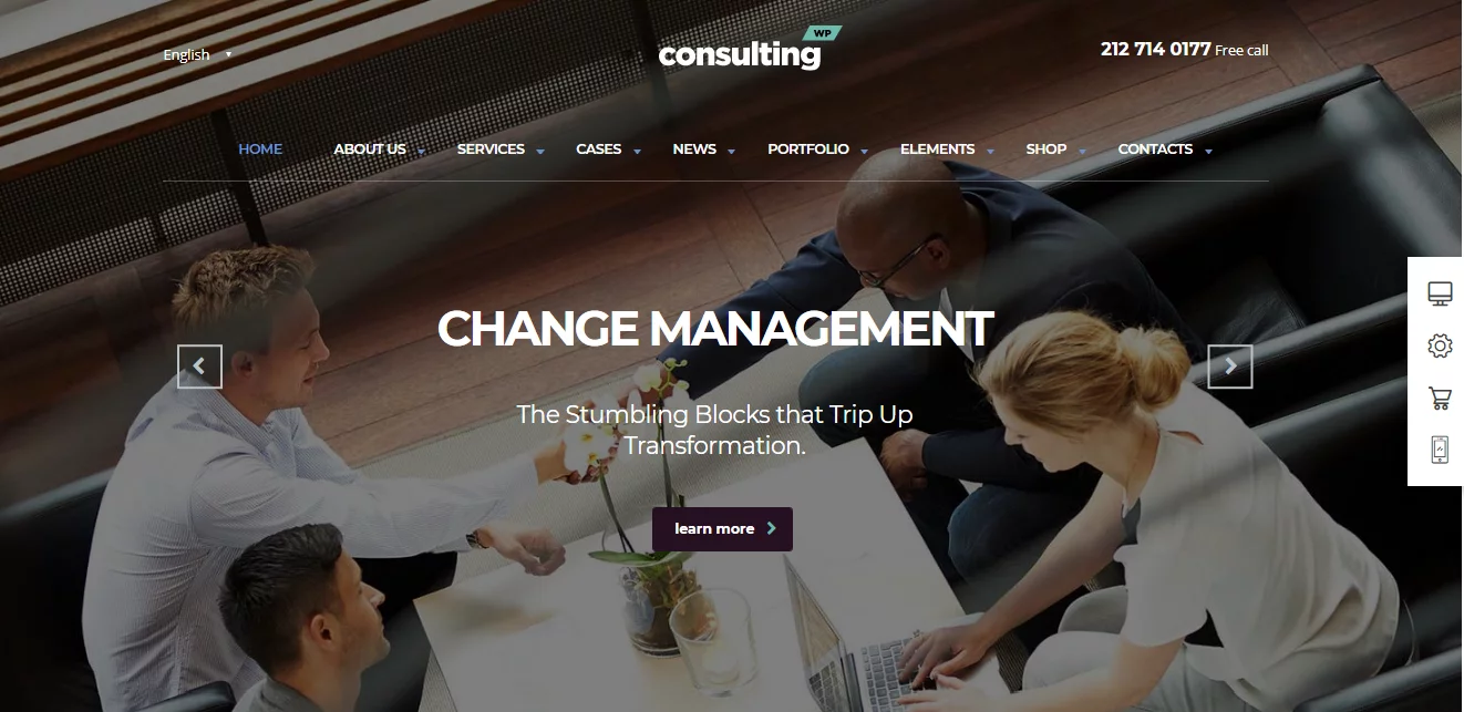 Consulting - Best Financial Company WordPress Theme
