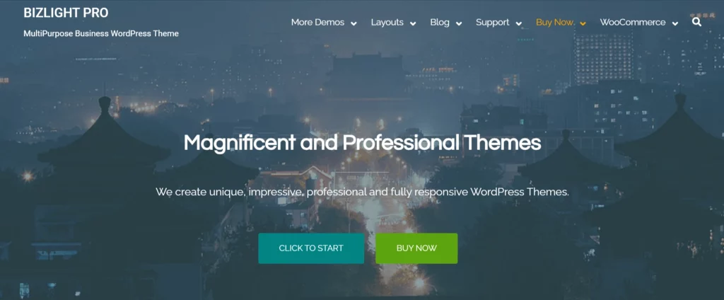 TradeHub - Best Free Accounting WordPress Themes