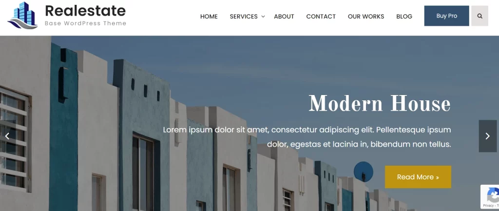 Realestate Base - Free Home Rental and Property WordPress Themes