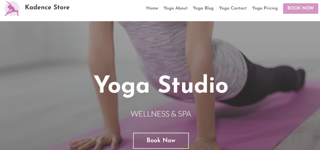 Yoga Studio WordPress Template