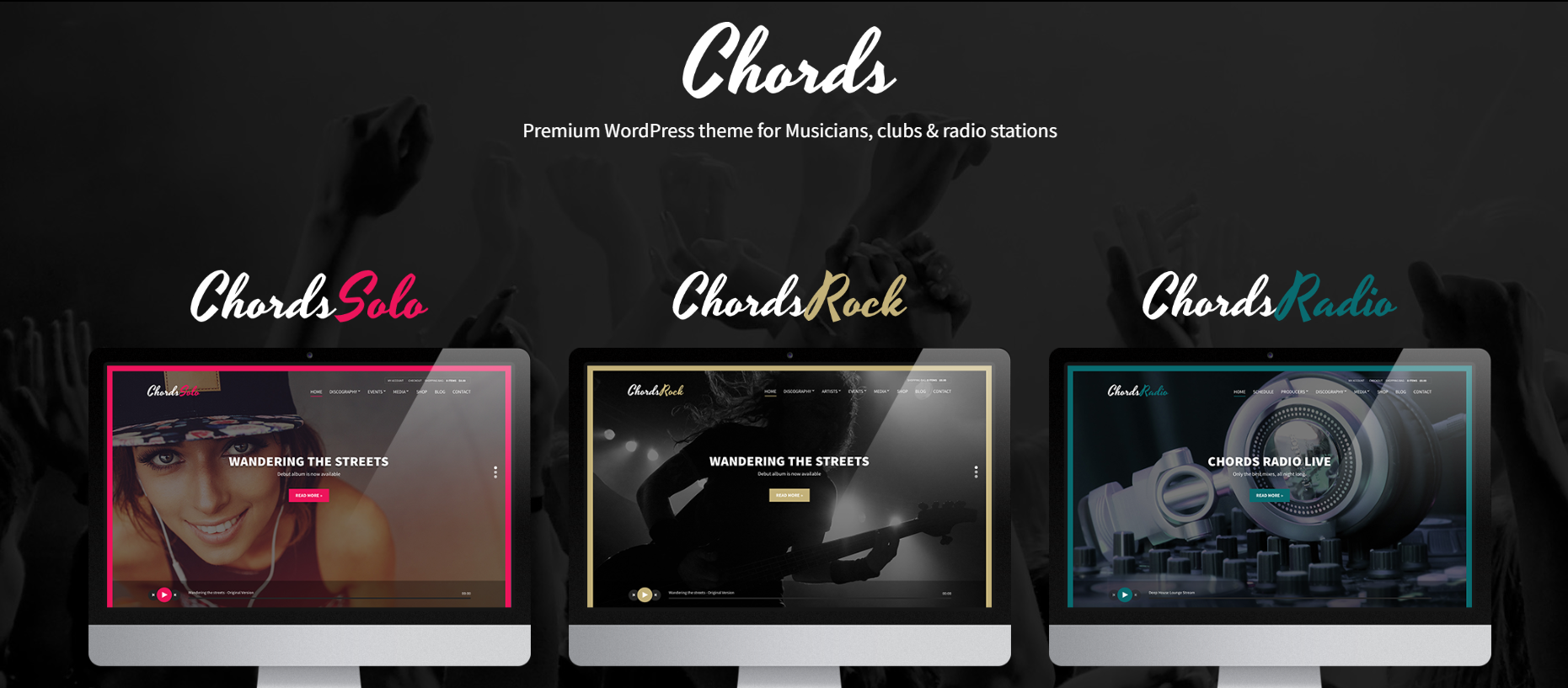 Chords - WordPress Themes for Artists That Will Amaze You
