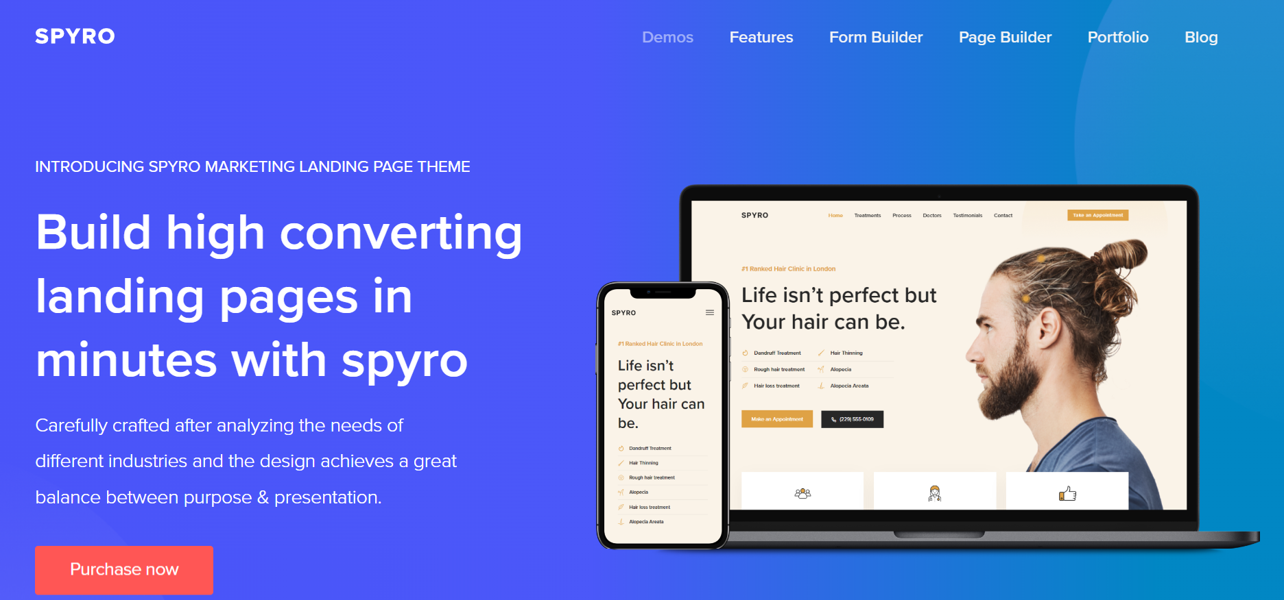 Spyro - WordPress Themes for Artists That Will Amaze You
