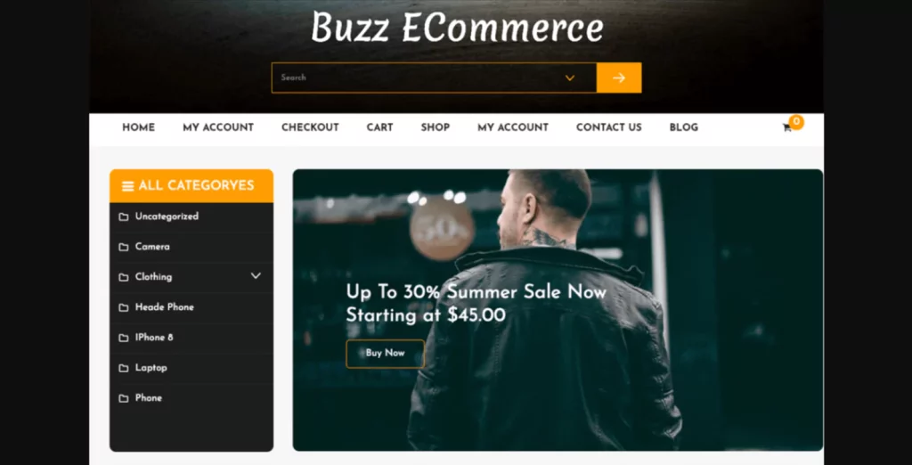 Buzz - eCommerce WordPress Theme