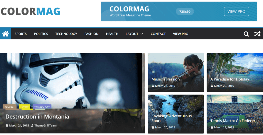 Colormag - Best Free Review WordPress Themes
