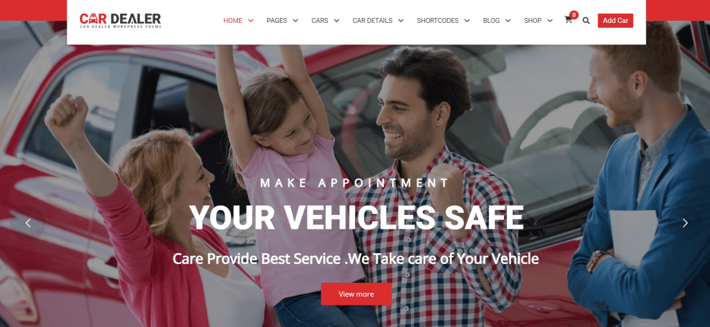 Car Dealer - Best automotive repair wordpress theme